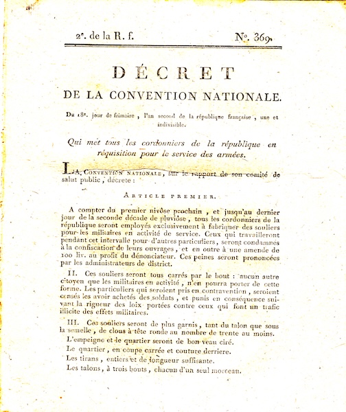 décret